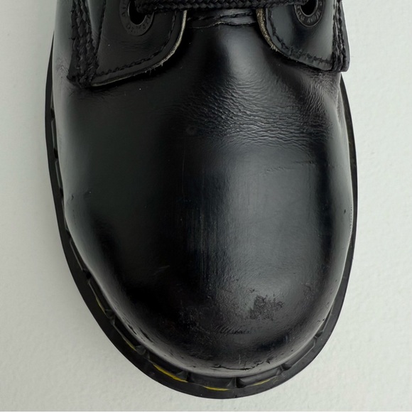 Vintage Dr. Martens 1919 England Black Holy Grail Envy Quad Platform Boots UK 6 - Picture 8 of 17